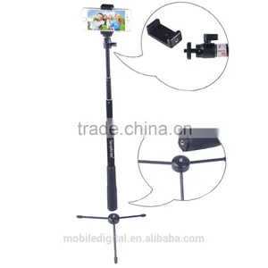 Smatree Gopro Accessories - SmaPole Q3 Telescoping Gopro Pole / Gopro Monopod With Tripod Mount Adapter+ Thumb Screw thumbnail-3