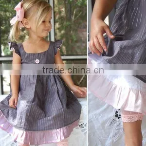 Linen Dress, Kids Linen Dress, 100%cotton Dress,white Linen Dress,white Linen Wedding Dress for Kids thumbnail-1