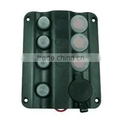 3 Gang Switch Panel W/Boots thumbnail-1