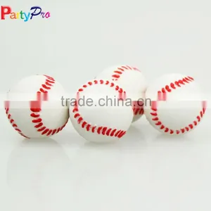 Cheap Rugby Ball in Bulk Solid Rubber Bounce Balls thumbnail-1