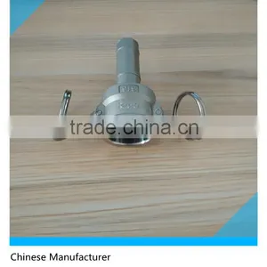 1/2 Inch Type C Camlock With Handle Ring Camlock Fitting Grade 316 thumbnail-1