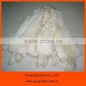 Factory Prices White Raccoon Fur Trim for Hood thumbnail-1