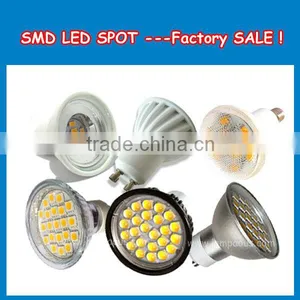 Wholesale SMD GU10 5050 Spot Light 12leds, 21leds, 24leds, 27leds 6W 5W 4W Gu10 Mr16 E27 E14 Led Bulb Light 120degree thumbnail-1