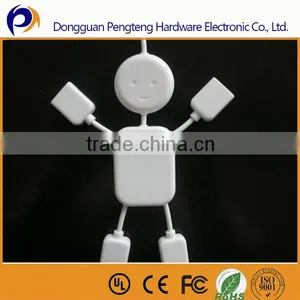 4 Port High Speed Mini USB Hub People Shape USb Hub thumbnail-1