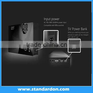 Multi-media Mini 800 Lumens Portable LED Projection Micro Home Theater thumbnail-5
