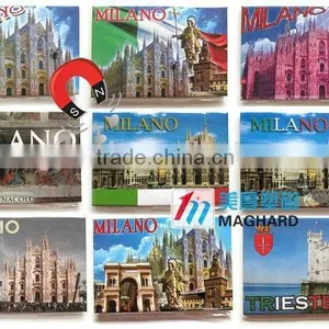 MILANO Church of Duomo Popular Tourist Souvenirs Fridge Magnet thumbnail-3