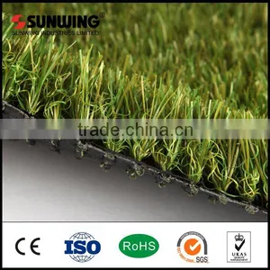 Decorative Green Colorful Landscape Artificial Carpet Synthetic Grass Mat thumbnail-1