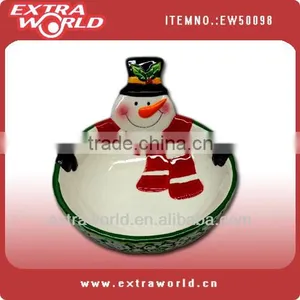 Christmas Snowman Bowl thumbnail-1