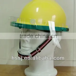 CE Standard PA Bracket 1.0mm PC Visor Safety Helmet Clear Face Visor thumbnail-1