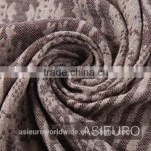 Fashion Jacquard Snowflake Scarf With Fringes, BSCI AND SEDEX thumbnail-3