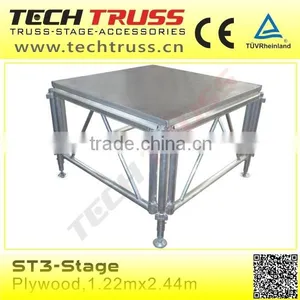 2015 Hot Sale Aluminum Concert Plexiglass Stage thumbnail-2
