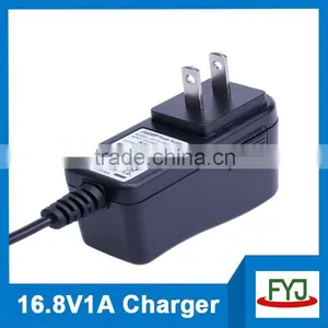 li Ion Charger 16.8v 1a Charger for li Ion Battery Pack 14.8v Charger EU US UK SAA Plug YJP-168100 thumbnail-3