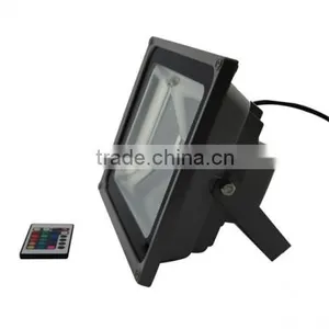 LED Rgb Led Floodlight 50W IP65 Integrated Grey Rgb Led Flood Light thumbnail-3