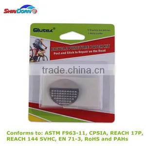 Compact Bike Bicycle Tyre Repairing Kit Sets, Glueless Tire Patch thumbnail-1