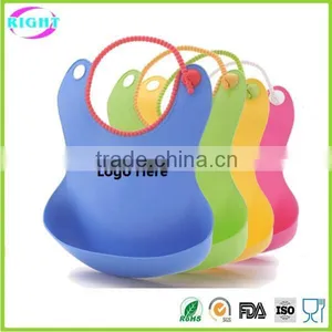 2016 Hot Selling Colorful Baby Bibs/silicone Bib for Baby thumbnail-5
