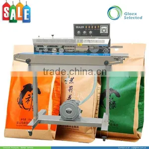 CE Approved Vertical Solid Ink Coding Continuous Plastic Bag Heat Sealing Mahine thumbnail-1
