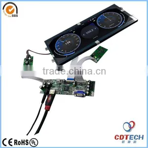 12.3 Inches Full Color TFT LCD Programmable Display Monitor for Truck Dashboard thumbnail-1