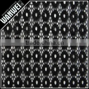 Small Dot Flower Yarn Crochet Resilient Casual Fabric Print Customed Color Nylon Spandex Lace Fabric for Designer Dress 5015 thumbnail-2