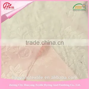 Wholesale White/pink Flower Minky for Toy Fabric thumbnail-3