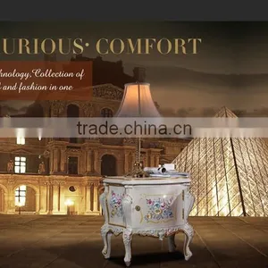 Luxury French Style Bedroom Furniture Bedstand thumbnail-4