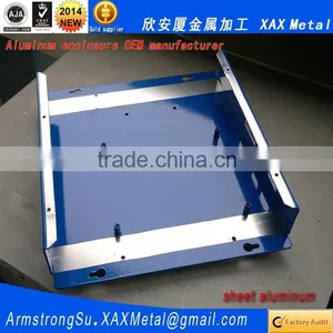 1XAX01Alu OEM ODM Customized Laser Cut Bend Weld Sheet Aluminum 5052 6061 GB/T 3880-2006 Enclosure thumbnail-1