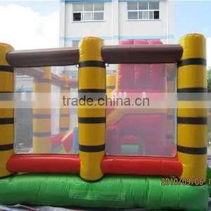Popular Inflatable Children Bounce House With Slide Inside/new Design Bounce House thumbnail-3