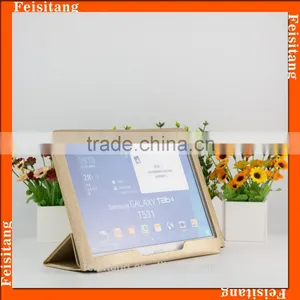 Guangzhou Vendors Selling 10.1inch Soft Leather Cheap Tablets Protective Case for Samsung Galaxy Tab 4 T530 thumbnail-1