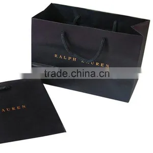 2016 Red Shopping Bag/gift Bag/paper Bag With Hot Stamp thumbnail-2