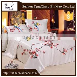 Luxury Hand-painting Silk Bedding Set, Chinese Chinese Style thumbnail-1