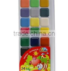 Watercolor Set, Watercolour, Water Color, 24 Colors With or Without Brush thumbnail-2