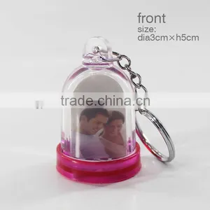 Valentine's Day Photo Snowball Keychain thumbnail-1