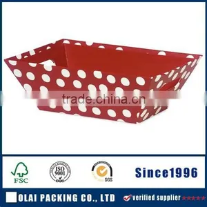 Customized Decorate Paper Chocolate Tray Wholesale thumbnail-1