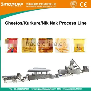 High Quality Automatic Kurkure Snacks Food Makes Machine/2D & 3D Snack Pellets Processing Machine thumbnail-1