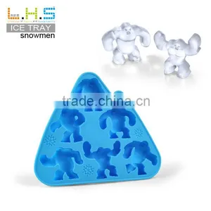 New Style 100% Food Grade SNOW MONSTERS Ice Cube Mold thumbnail-1