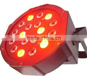 New Wholesale Pro 18pcs 1W RGBW (4in1) Mini Flat LED Par Light thumbnail-6