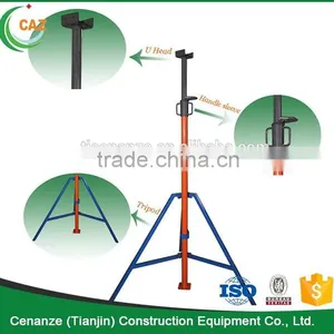 U Head Heavy Duty Adjustable Scaffolding Steel Props thumbnail-3