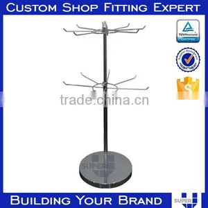 Powder Coated Finished Metal Artist Tabletop Spinner Headband Display Racks thumbnail-3