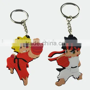 Best-selling !!! the Welcomed Cartoon Design Silicone Key Chain thumbnail-1