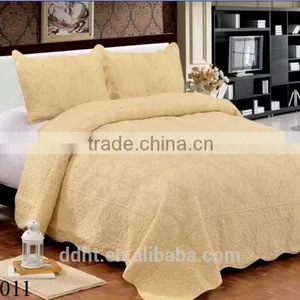 DD8011 Embroidery Quilts / Embroidery Bedspreads / Bedding Sets thumbnail-1