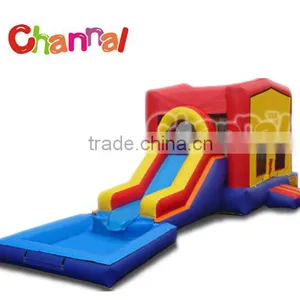 Whosale Simple Design Inflatable Water Combo Bouncer thumbnail-1