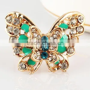 New Cheap Fashion Gold Butterfly Ring thumbnail-1
