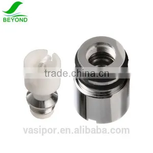 Cool Spill Proof Glass Dab Vaporizer Pen Attachment With 2 Coils Hot Sell thumbnail-5