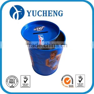 Hangzhou Custom Wholesale Money Bank Tin Can thumbnail-1