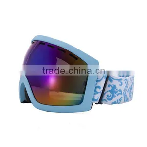 Mirrored Lens Snowboard Goggles for Men, REVO Lens Goggles thumbnail-1
