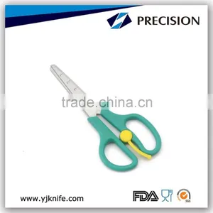 5 Inch Mini Stainless Steel Office Scissors With Rule Scale thumbnail-1