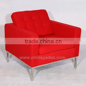 Office/home/hotel Furniture Leather Florence Knoll Sofa Wholesale thumbnail-2