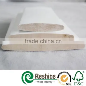 Primed Wooden Window Shutter Louver Blades thumbnail-1
