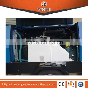 Diesel Engine 70kw Mining Used Oil Lubricated Mobile Air Compressor thumbnail-5