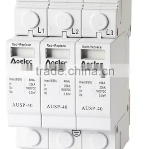 AUSP-20 Modualr Din Rail Installed SPD thumbnail-1