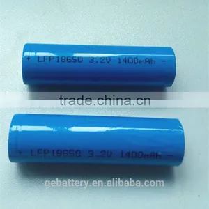 3.2v 18650 1400mah Lifepo4 Battery Cell 18*65mm Factory Price thumbnail-2